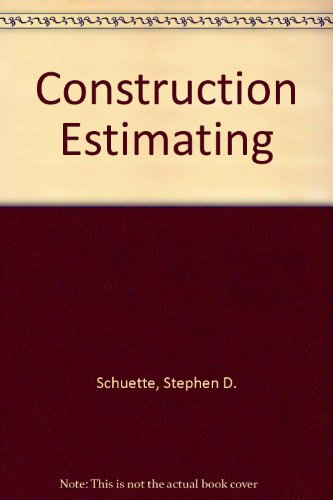9780071139182: Construction Estimating