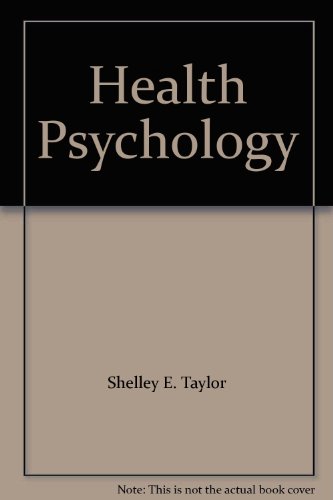 Beispielbild fr Health Psychology THIRD EDITION zum Verkauf von AwesomeBooks