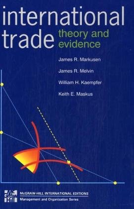 9780071139724: International Trade: Theory and Evidence