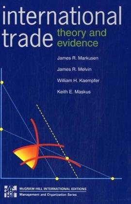 Stock image for International Trade: Theory and Evidence for sale by WorldofBooks