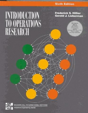 Beispielbild fr Introduction to Operations Research zum Verkauf von medimops