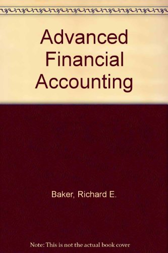 Beispielbild fr Advanced Financial Accounting zum Verkauf von Phatpocket Limited
