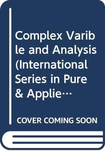 9780071140546: Complex Varible and Analysis