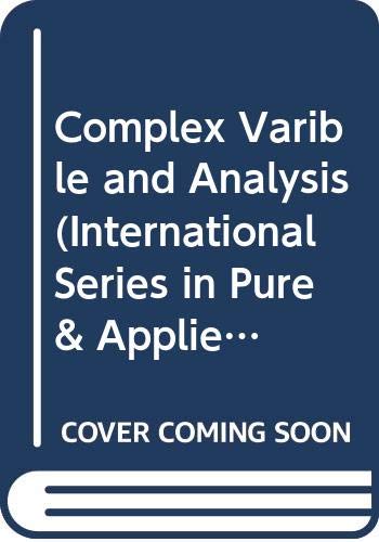 9780071140546: Complex Variables and Applications (International Series in Pure & Applied Mathematics)