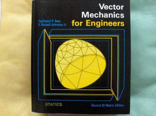 Stock image for Vector Mechanics for Engineers Statics: 6Th Edition for sale by Z-A LLC