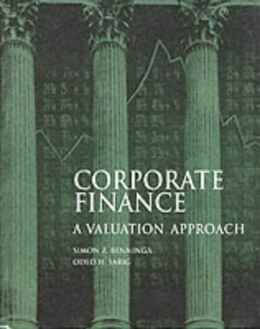 Stock image for Corporate Finance/Intl Student: A Valuation Approach (McGraw-Hill Series in Finance) for sale by MusicMagpie
