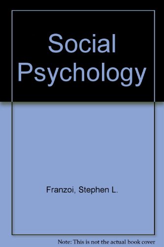 9780071142335: Social Psychology