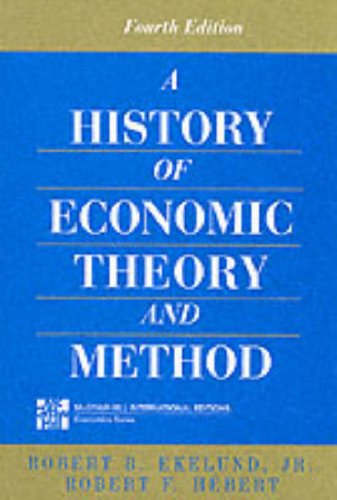 Beispielbild fr History of Economic Theory and Method (McGraw-Hill International Editions Series) zum Verkauf von WorldofBooks