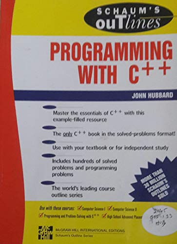 9780071143288: Programming with C++