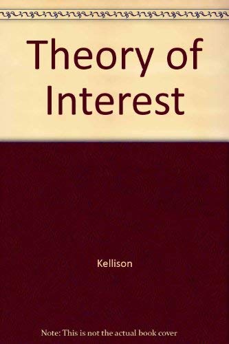Imagen de archivo de Theory of Interest a la venta por HPB-Red