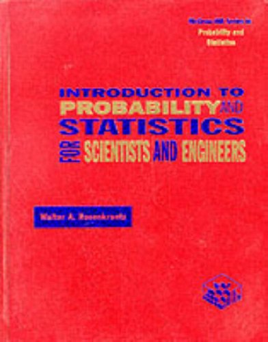 9780071146661: Introduction to Probability and Statistics for Scientists and Engineers (McGraw-Hill Series in Probability and Statistics)