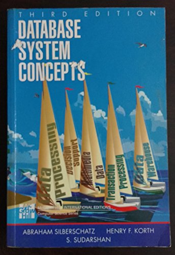 Beispielbild fr Database System Concepts - Third Edition zum Verkauf von Wonder Book