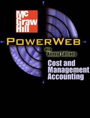 9780071150606: With IDeA CD-ROM, NetTutor and Powerweb Package (Management Accounting: Analysis and Interpretation)