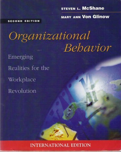 9780071151139: Organizational Behavior: Emerging Realities for the Workplace