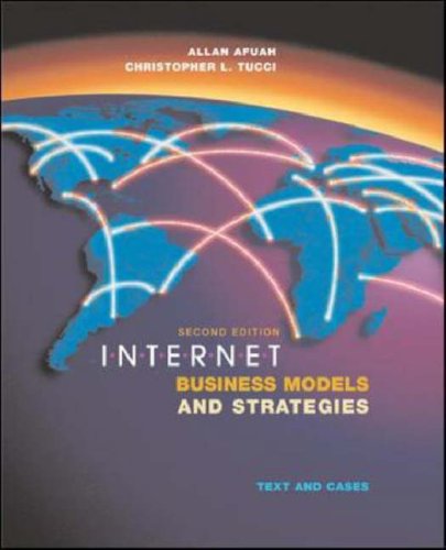 Beispielbild fr Internet Business Models and Strategies: Text and Cases zum Verkauf von Ammareal