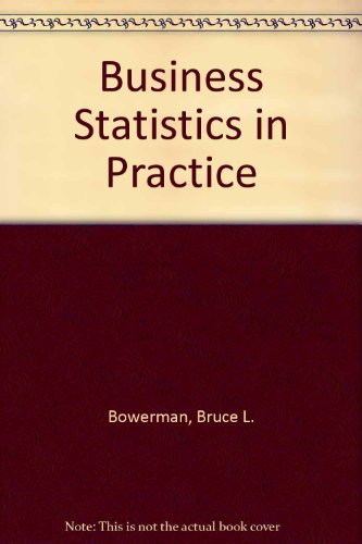 Beispielbild fr Business Statistics in Practice zum Verkauf von WorldofBooks