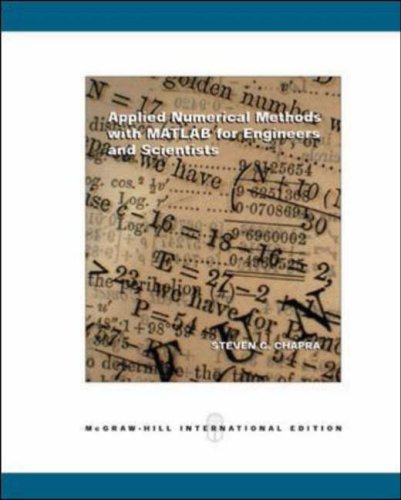 Beispielbild fr Applied Numerical Methods with Matlab for Engineering and Science zum Verkauf von Biblios