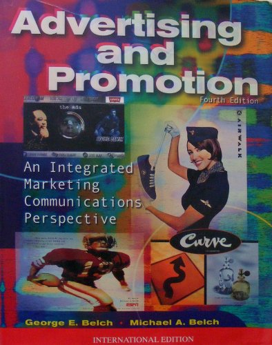Stock image for Introduction to Advertising and Promotion: An Integrated Marketing Communications Perspective (The Irwin/McGraw-Hill series in marketing) for sale by dsmbooks