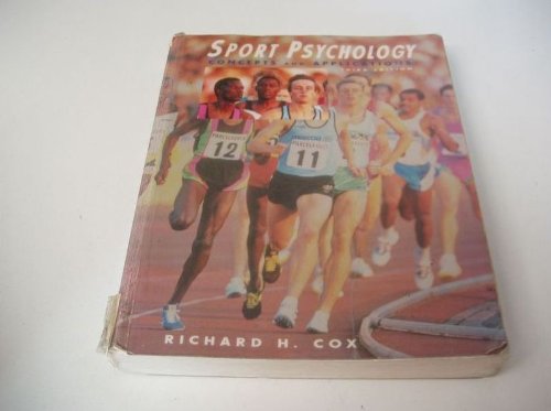 Sport Psychology (9780071152198) by Richard H. Cox
