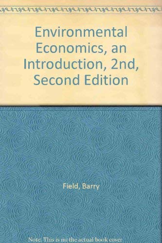 Beispielbild fr Environmental Economics: An Introduction (McGraw-Hill International Editions: Economics Series) zum Verkauf von WorldofBooks