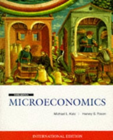 9780071153546: Microeconomics (McGraw-Hill International Editions Series)