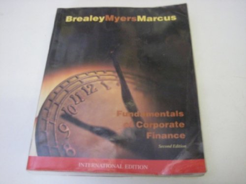 9780071154451: Fundamentals of Corporate Finance (International student edition)