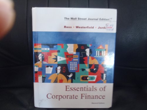 Stock image for Essentials of Corporate Finance for sale by Ammareal