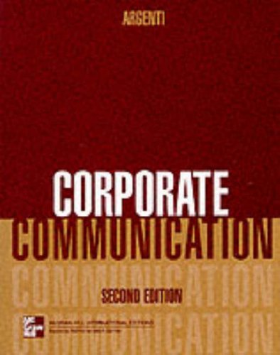 Imagen de archivo de Corporate Communication a la venta por medimops