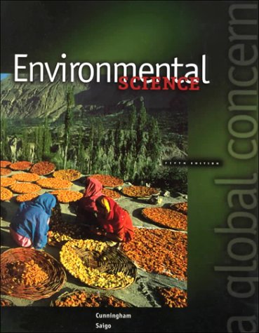 Imagen de archivo de Environmental Science: A Global Concern a la venta por AwesomeBooks