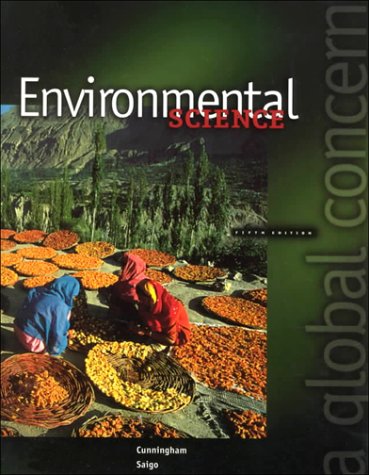 Stock image for Environmental Science: A Global Concern for sale by Bahamut Media