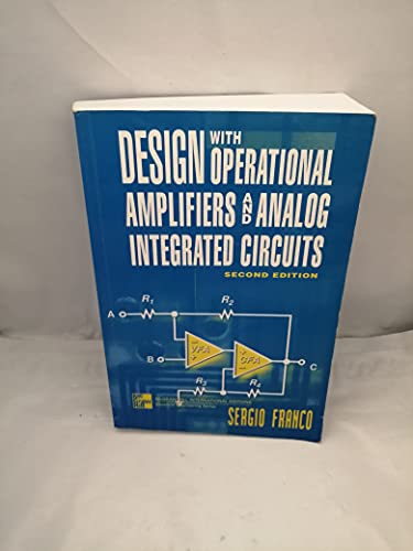 9780071157223: Design with Operational Amplifiers and Analog Integrated Circuits