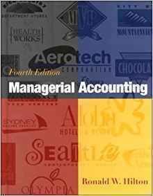 Imagen de archivo de Managerial Accounting a la venta por Ammareal