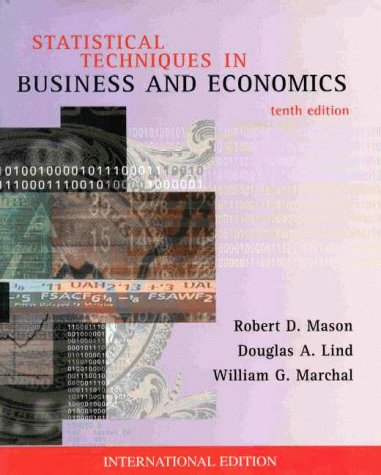 9780071158084: Statistical Techniques in Business and Economics (McGraw-Hill International Editions Series)