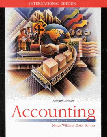 Stock image for Accounting: The Basis for Business Decisions for sale by Anybook.com