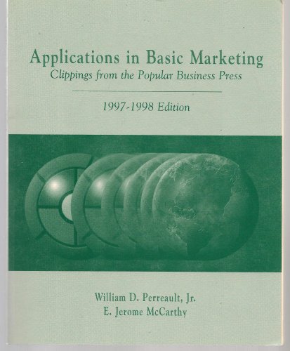 9780071158411: Applications in Basic Marketing 1998-99