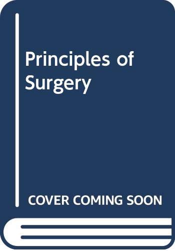 Stock image for Principles of Surgery for sale by Mispah books