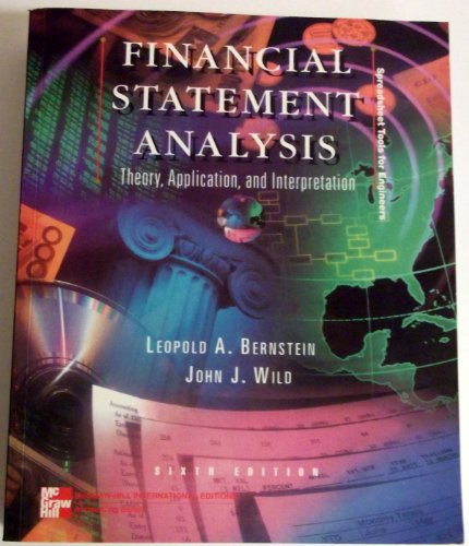 9780071159654: Financial Statement Analysis: Theory, Application and Interpretation