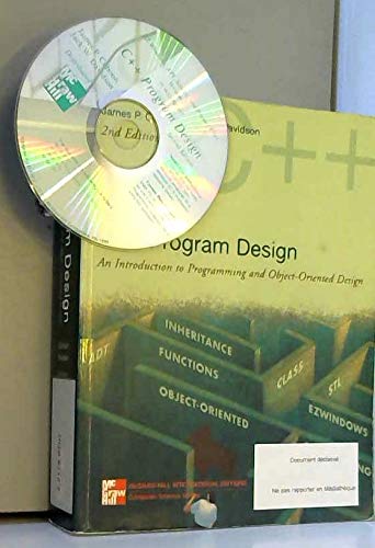 9780071161473: C++ Program Design