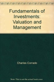9780071161749: Fundamentals of Investments: Valuation and Management