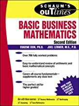 9780071162067: Schaum's Outlines of Basic Business Mathematics (Schaum's Outlines)