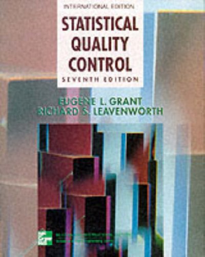 Stock image for Statistical Quality Control for sale by ThriftBooks-Atlanta