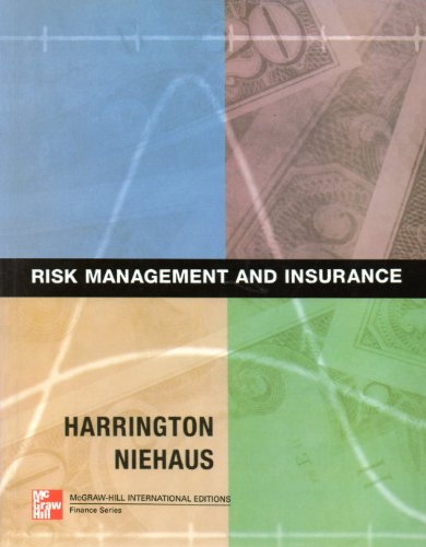 Imagen de archivo de Risk Management and Insurance (McGraw-Hill International Editions Series) a la venta por medimops