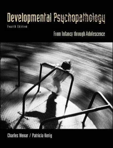 9780071166416: Developmental Psychopathology