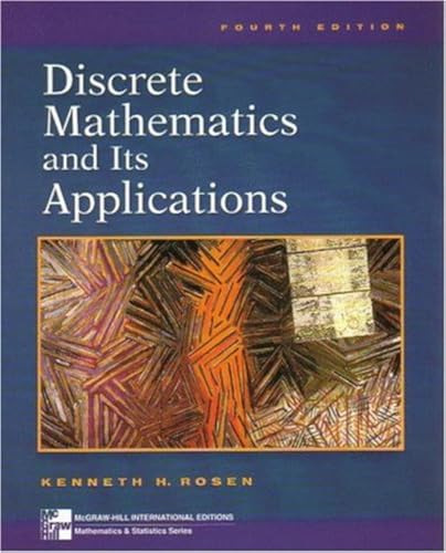 9780071167567: Discrete Mathematics and Its Applications (McGraw-Hill International Editions: Mathematics Series)