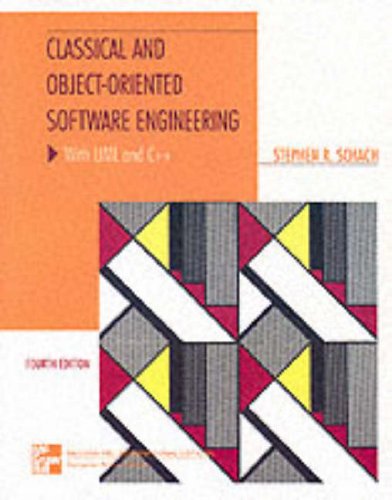 Stock image for Classical and Object-oriented Software Engineering (McGraw-Hill International Editions: Computer Science Series) for sale by HPB-Red