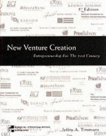 Stock image for New Venture Creation: Entrepreneurship for the 21st Century (McGraw-Hill International Editions Series) for sale by WorldofBooks