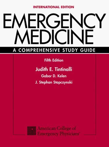 9780071168007: Emergency Medicine: a Comprehensive Study Guide