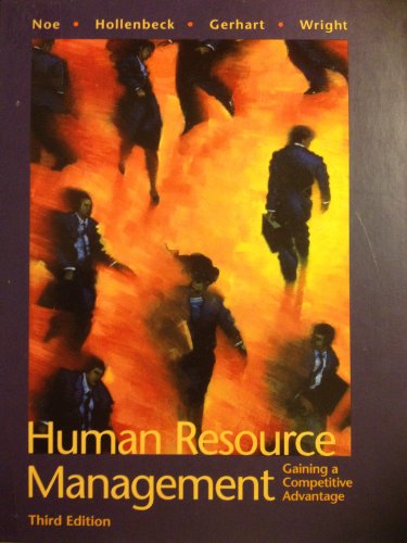 9780071169721: Human Resource Management (McGraw-Hill International Editions Series)