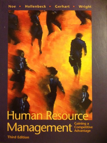 9780071169721: Human Resource Management: Gaining a Competitive Advantage