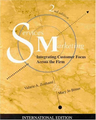 Imagen de archivo de Services Marketing (McGraw-Hill International Editions Series) a la venta por WorldofBooks